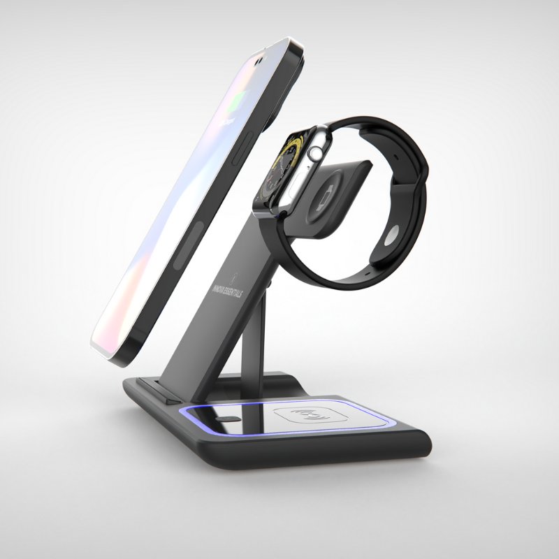 Innova Essentials 3-in-1 draadloze oplader - Innova EssentialsInnova Essentials