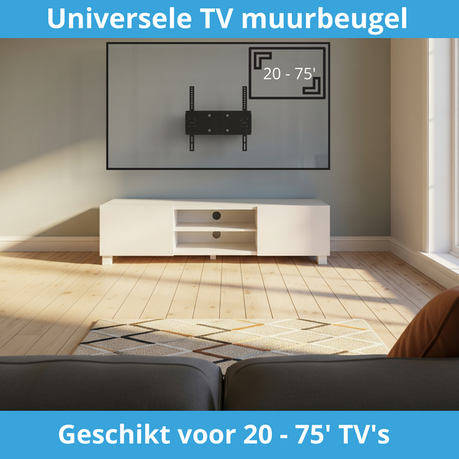 Innova® TV Muurbeugel Full Motion – 20 tot 75 inch
