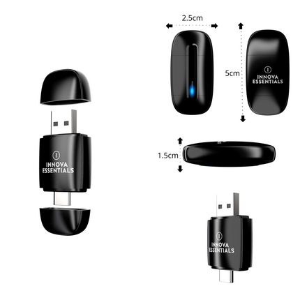 Innova® Mini 2-in-1- CarPlay Dongle & Android Auto Dongle