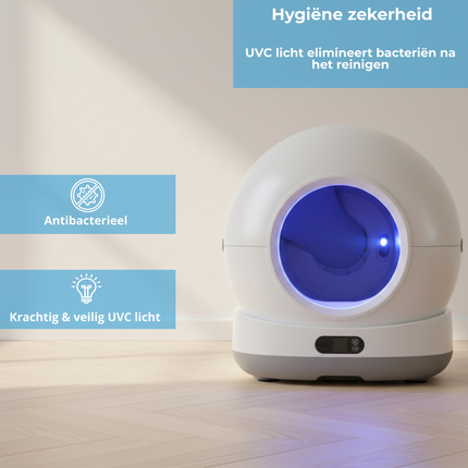 Innova® LitterBox Pro - Automatische Kattenbak XXL 82L