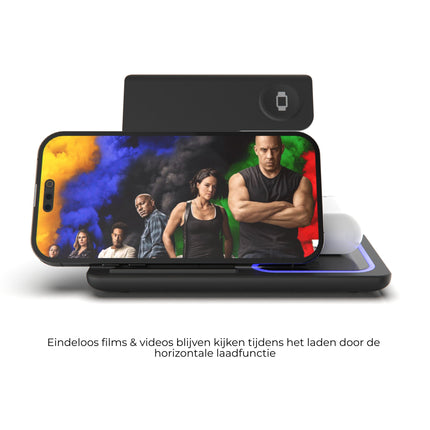 Innova Essentials 3-in-1 draadloze oplader - Innova EssentialsInnova Essentials