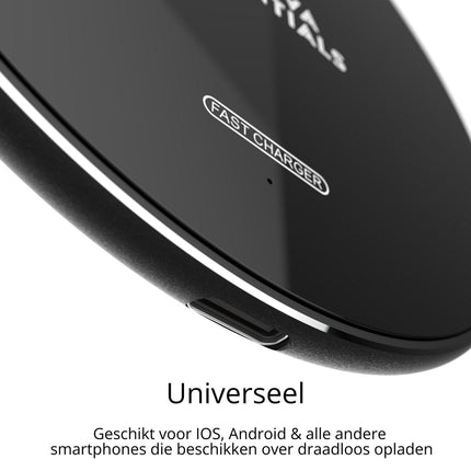 Innova Essentials Draadloze Oplader - QI Snellader - 15W - Innova EssentialsInnova Essentials