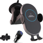 Innova Telefoonhouder met Qi Draadloze Oplader Auto (15 Watt Autolader) - Innova EssentialsInnova Essentials