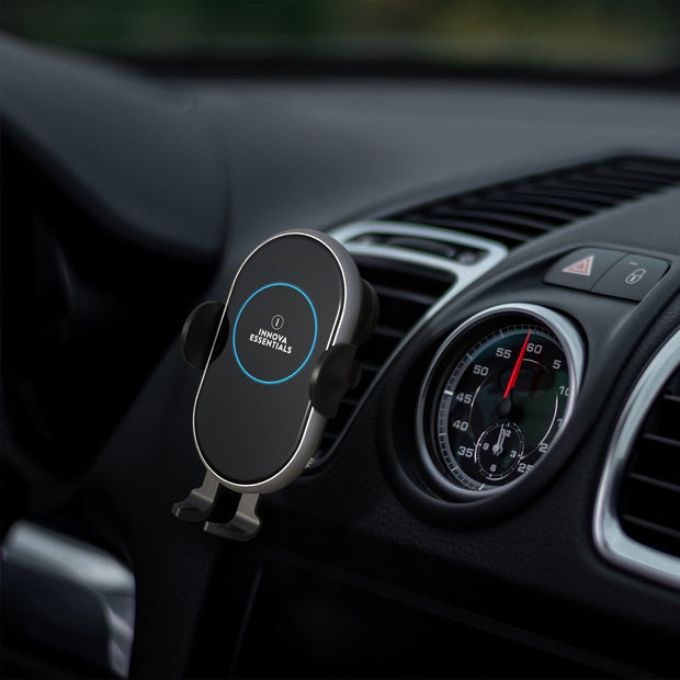 Innova Telefoonhouder met Qi Draadloze Oplader Auto (15 Watt Autolader) - Innova EssentialsInnova Essentials